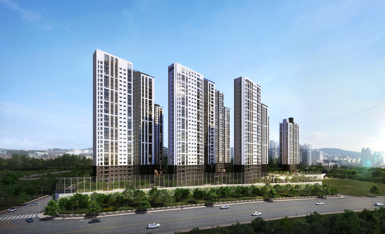 동일하이빌파크레인 투시도